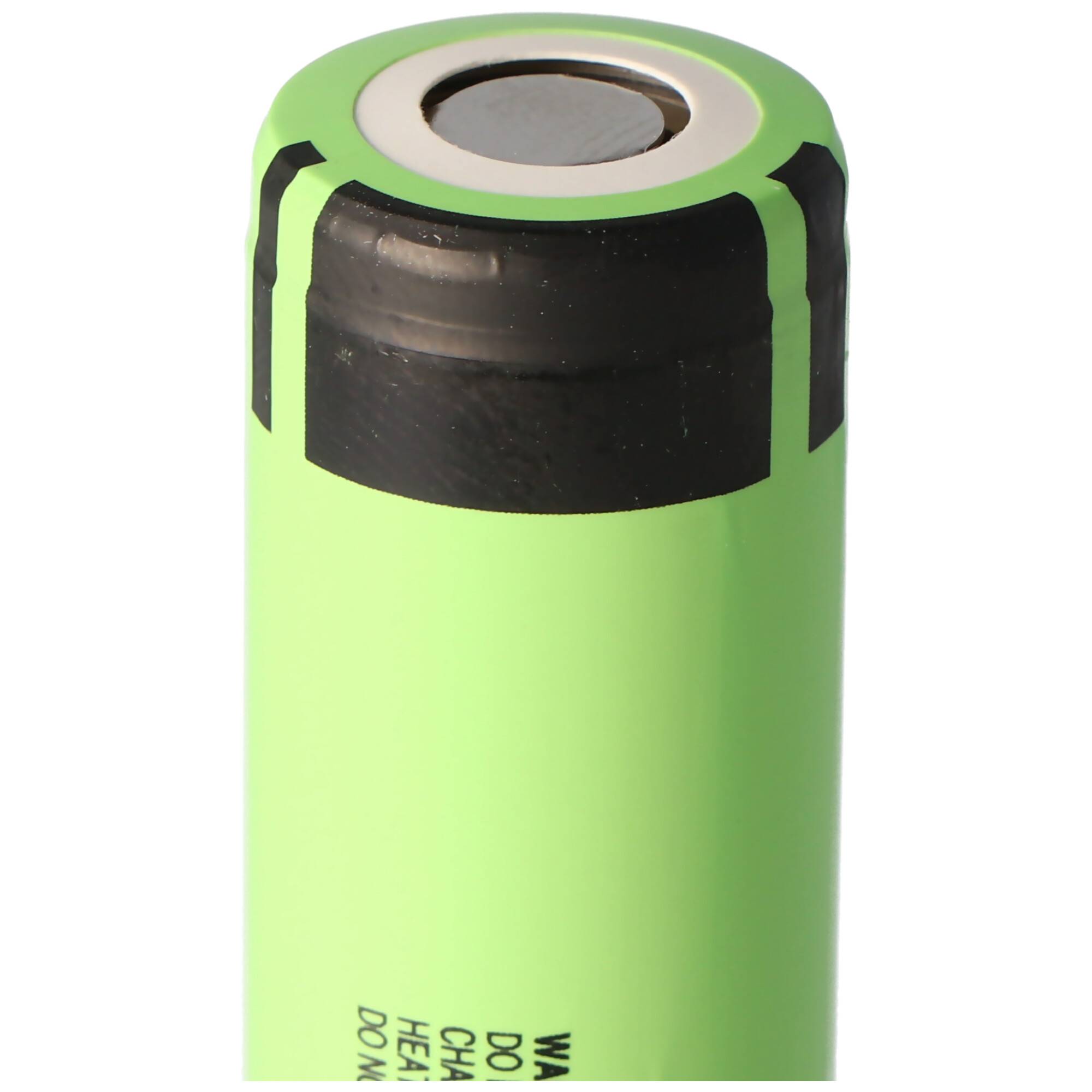 Panasonic NCR18650B Li-Ion Akku ohne Kopf, Flat Top 65,3x18,5mm 3,6 bis 3,7V 3400mAh für Schwachstromanwendungen
