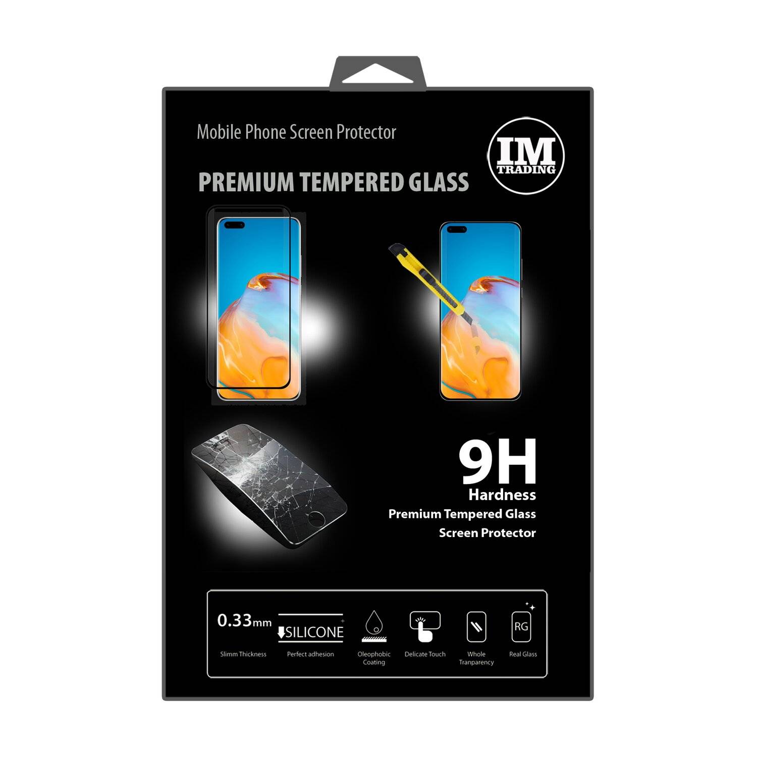 5D Schutz Glas Folie für HUAWEI P40 PRO Curved Schutz Folie Vollständig Klebend und Abdeckung