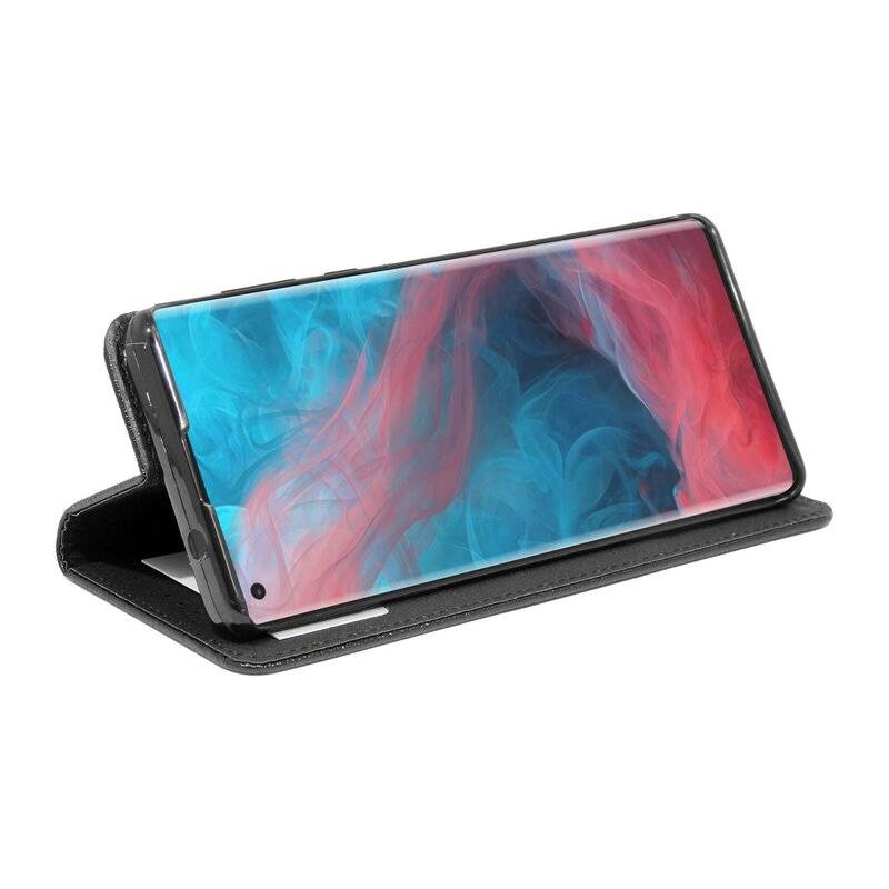 Buch Tasche "Smart" für MOTOROLA EDGE+ Handy Hülle Etui Brieftasche Schutzhülle mit Standfunktion, Kartenfach Schwarz
