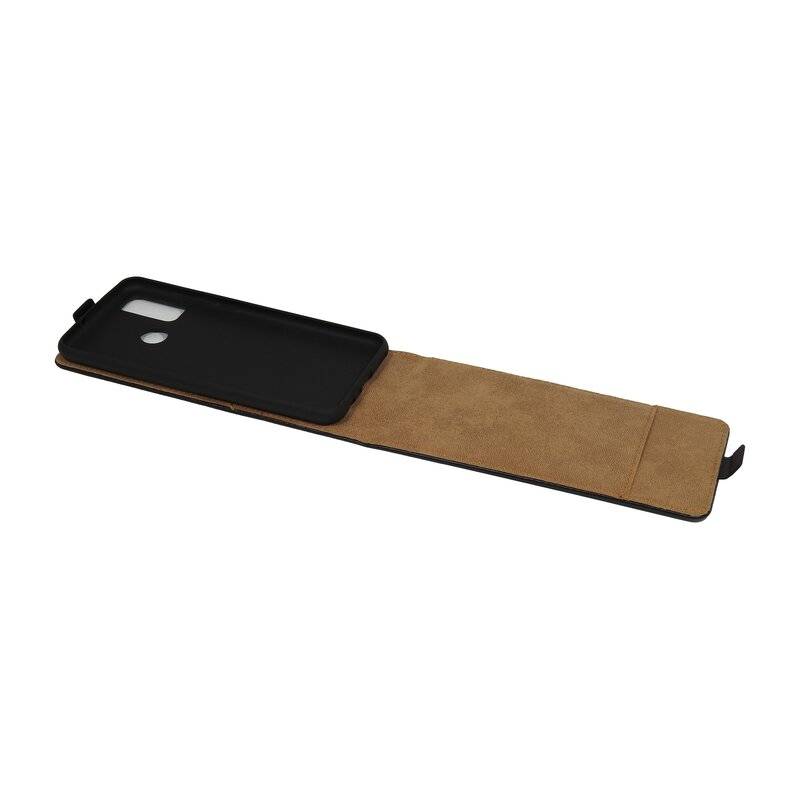 Flip Case für HUAWEI P SMART 2020 Handy Tasche vertikal aufklappbar Schutzhülle Klapp Hülle Schwarz