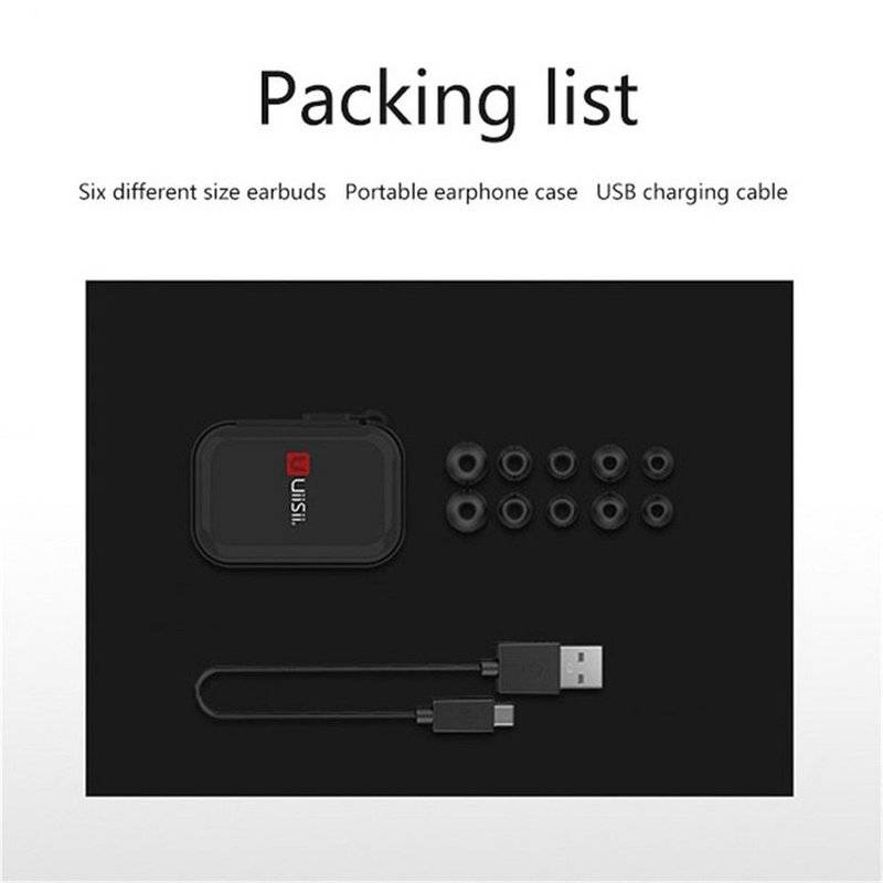 InEar Kopfhörer Intelligente Sprachsteuerung Drahtloses BT 5.0 Sport Bluetooth Stereo Set Headsett für Android & iOS Schwarz