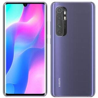 Silikon Hülle Basic kompatibel mit XIAOMI MI NOTE 10 LITE Case TPU Soft Handy Cover Schutz Transparent