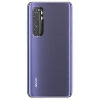 Silikon Hülle Basic kompatibel mit XIAOMI MI NOTE 10 LITE Case TPU Soft Handy Cover Schutz Transparent