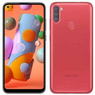 Silikon Hülle Basic kompatibel mit Samsung Galaxy A11 (A115F) Case TPU Soft Handy Cover Schutz Transparent