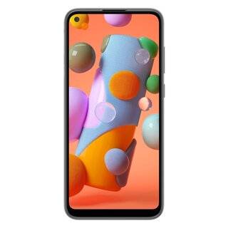 Silikon Hülle Basic kompatibel mit Samsung Galaxy A11 (A115F) Case TPU Soft Handy Cover Schutz Transparent