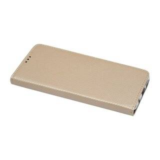 Buch Tasche "Smart" kompatibel mit NOKIA 5.3 Handy Hülle Etui Brieftasche Schutzhülle mit Standfunktion, Kartenfach Gold