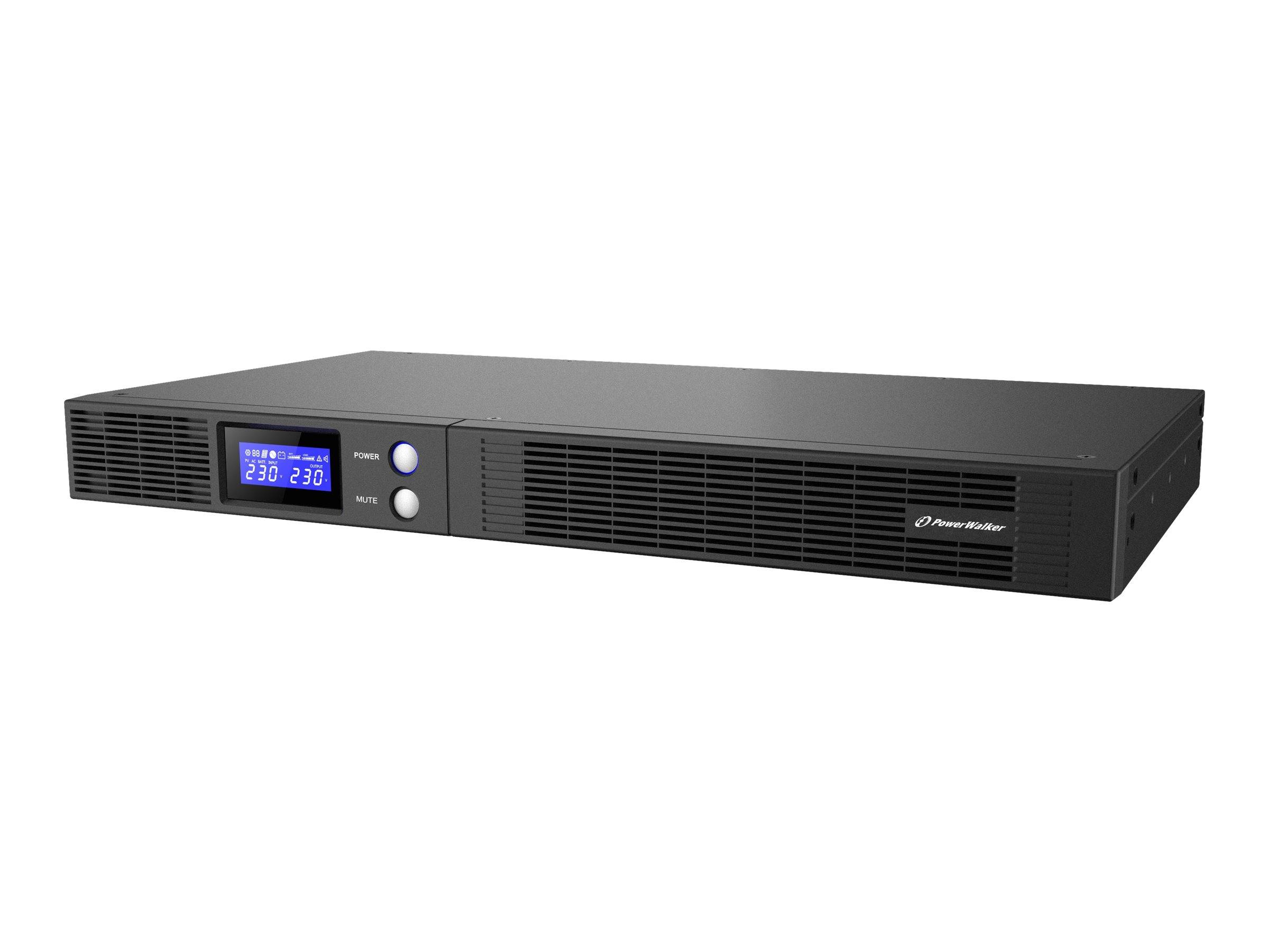 BLUEWALKER - PowerWalker VI 1500 R1U - USV (Rack - einbaufähig)