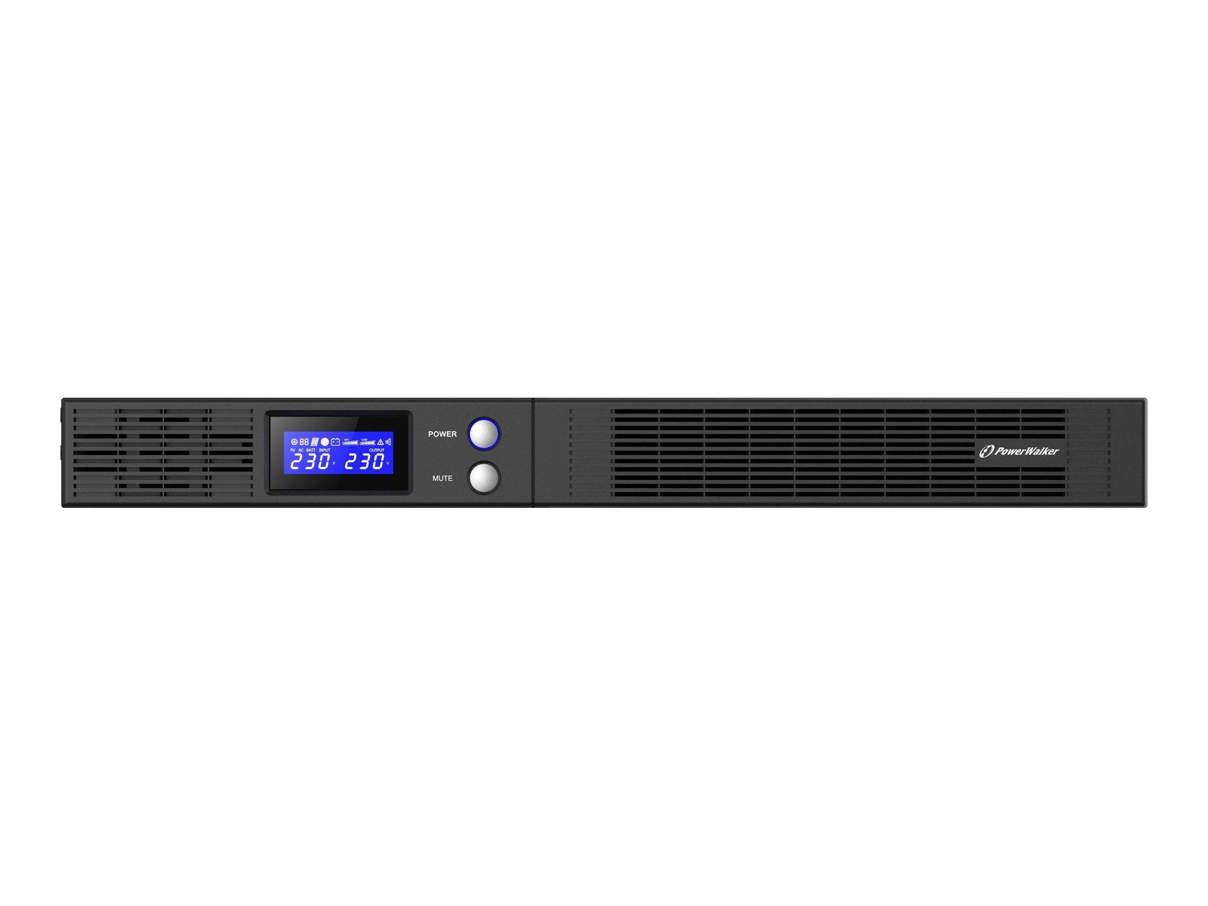 BLUEWALKER - PowerWalker VI 1500 R1U - USV (Rack - einbaufähig)