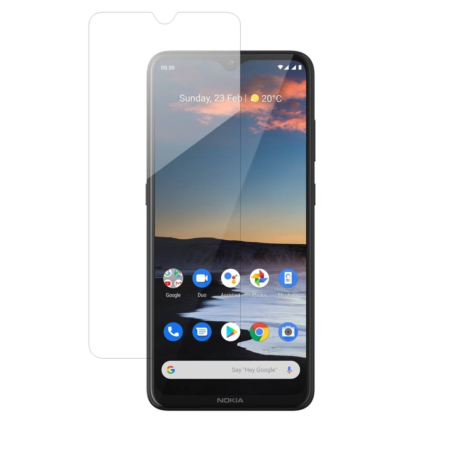 Schutzglas 9H kompatibel mit Nokia 5.3 Displayschutzfolie Schutzfolie Passgenau Glas