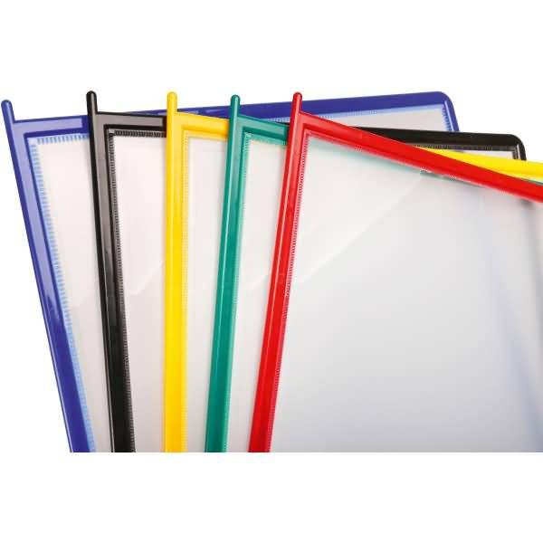 Sichttafel Easy Load PP A4 VE=10 Stück farbig sortiert