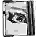 Wandsichttafelsystem Veo Basic A4 inkl. 10 Sichttafeln schwarz