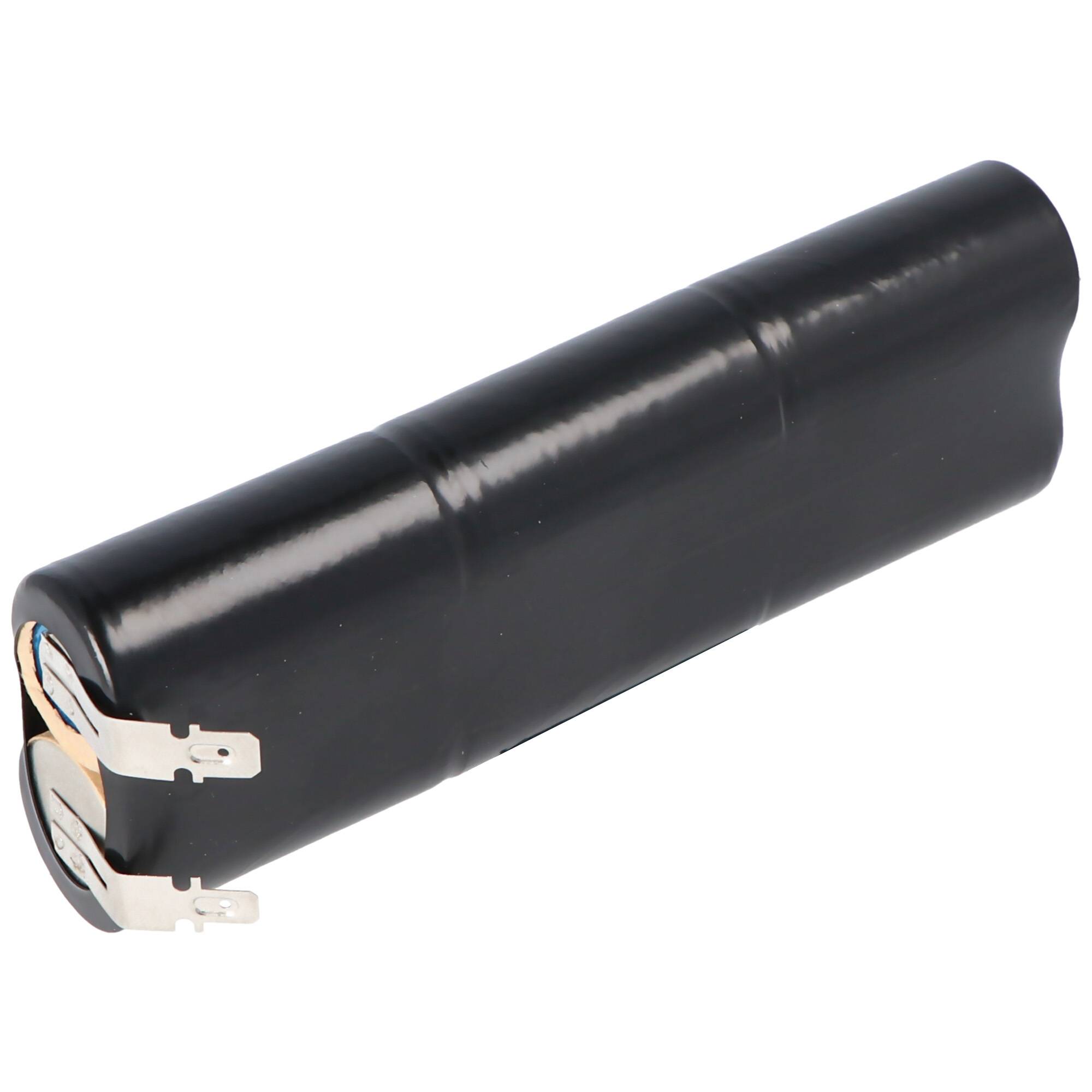 Ersatz-Akku passend für Fakir Staubsauger 3027003, 30 28 003, IC 1022 7,2V 3000mAh NiMH Akku zum Selbsteinbau