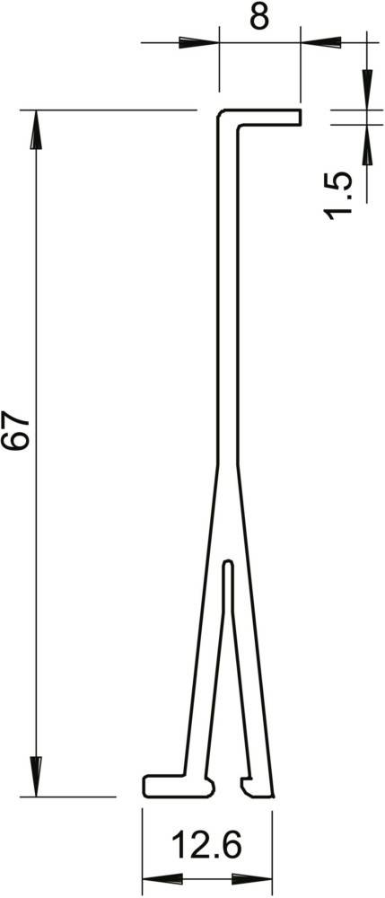 OBO Bettermann Trennwand 2371 80
