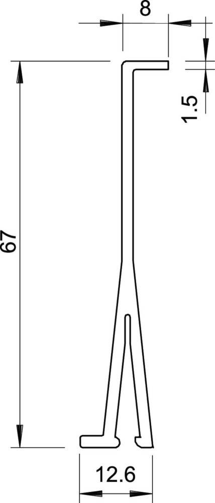 OBO Bettermann Trennwand 2371 80