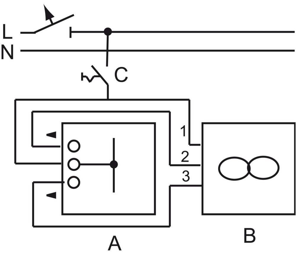 Busch-Jaeger Lüfterschalter-Einsatz 2711 UCDRL-214