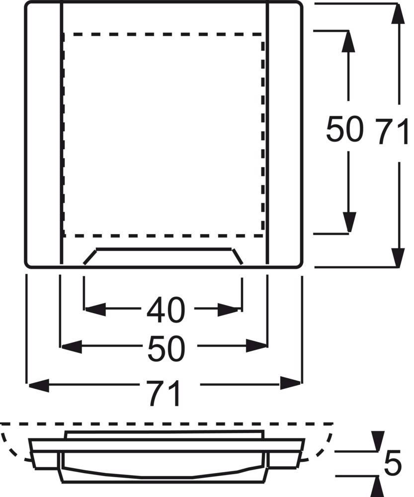 Busch-Jaeger Zentralscheibe stws mt 1746-774