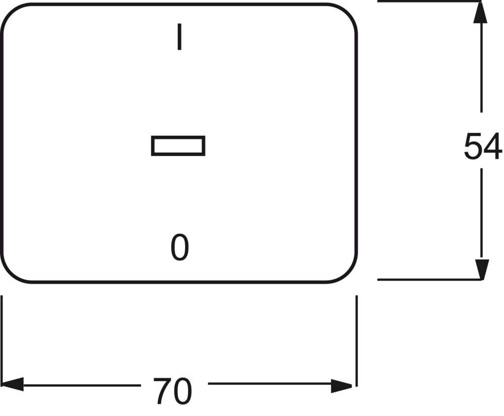 Busch-Jaeger Kontroll-Wippe ti 1788-266