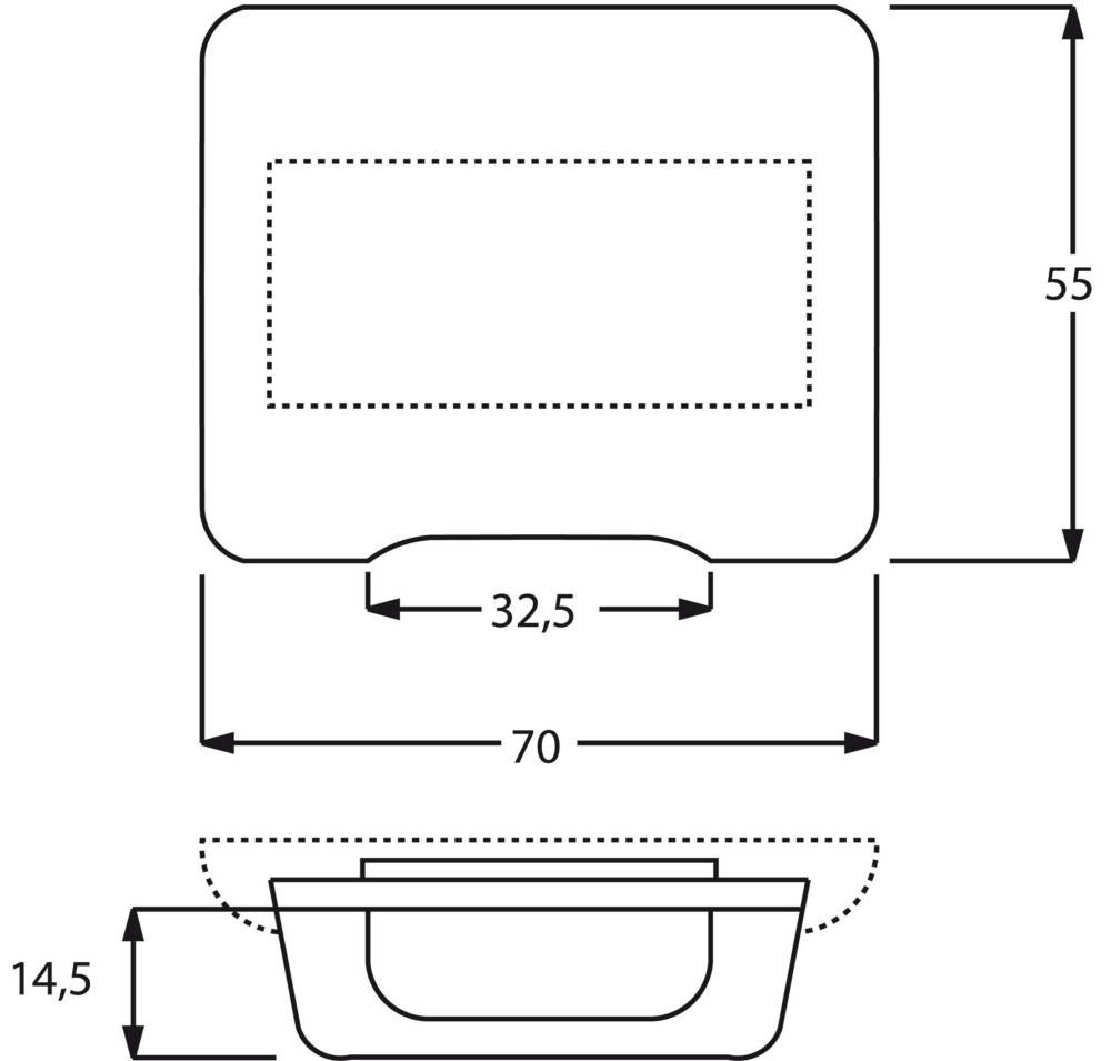 Busch-Jaeger Zentralscheibe elf/ws 1746-22G FN