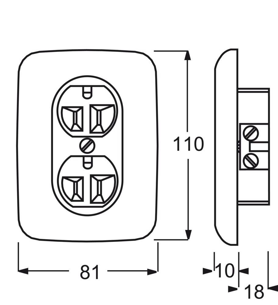 Busch-Jaeger Doppelsteckdose 3015-02 EUI-212