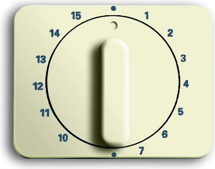 Busch-Jaeger Zentralscheibe elf/ws 1770-22G-101