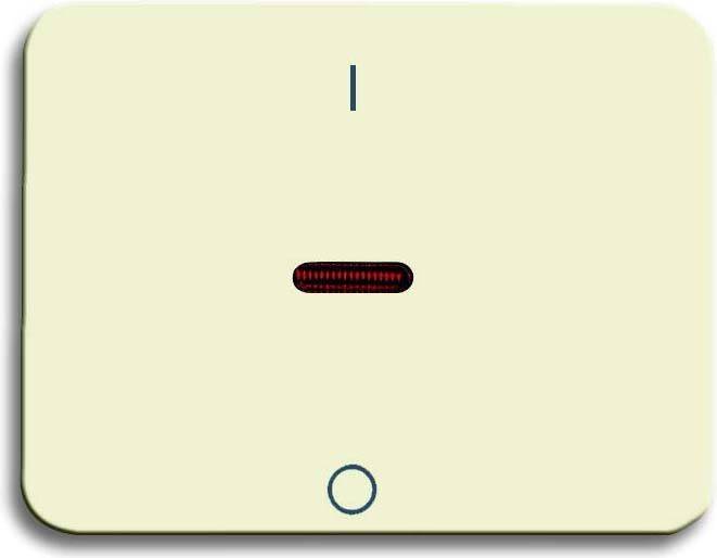 Busch-Jaeger Kontroll-Wippe elf/ws 1788-22G