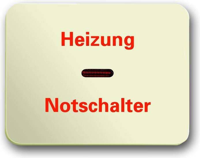 Busch-Jaeger Wippe ws mit Aufdruck 1789 H-22G