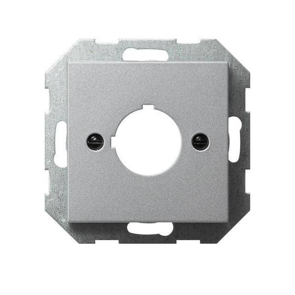 Gira Zentralplatte f.22,5 alu 027226