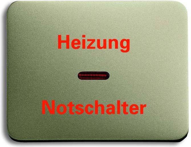 Busch-Jaeger Wippe pall mit Aufdruck 1789 H-260