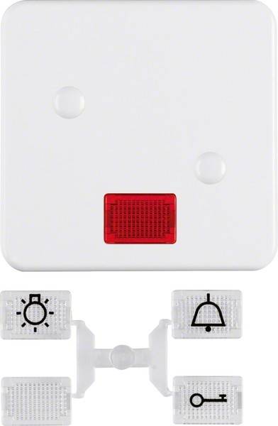 Berker Wippe pws 155709 polarweiß Kunststoff