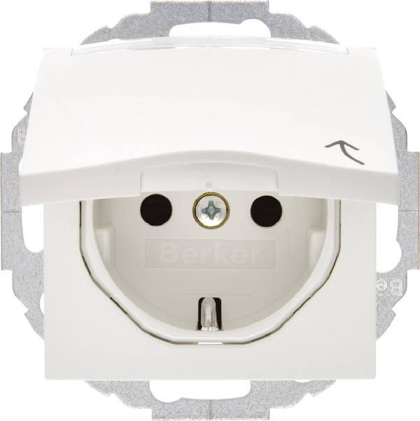 Berker Schuko-Steckdose pws 47461909
