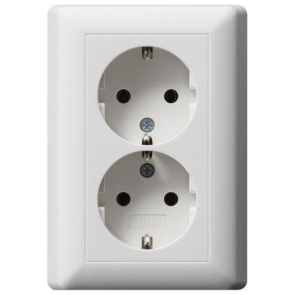 Gira Schuko-Doppelst.dose rws 078804