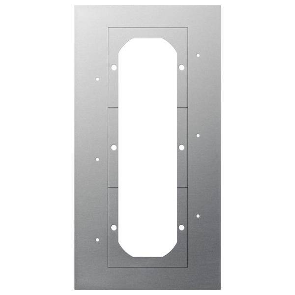 Gira Montageplatte 3f. 129800