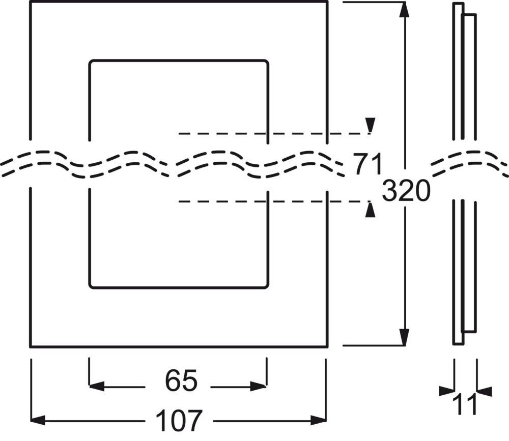 Busch-Jaeger Rahmen 4-fach 1724-821