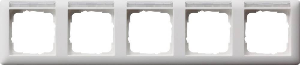 Gira Abdeckrahmen 5-f.rw mt 109527