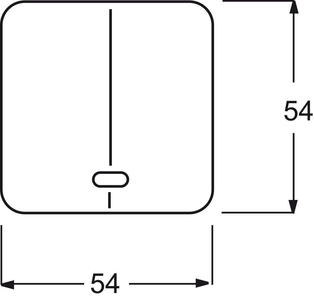Busch-Jaeger Bedienelement cws/ews 6545-212