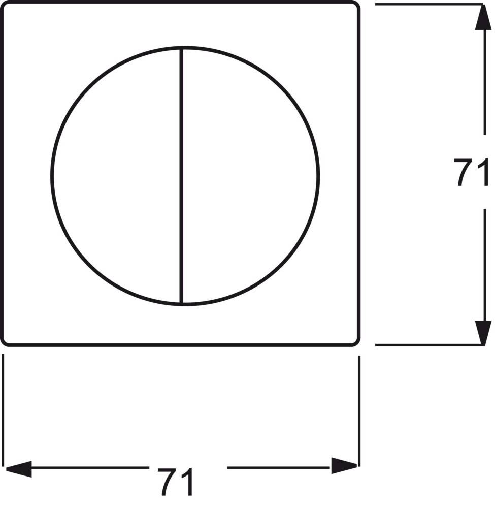 Busch-Jaeger Bedienelement 6545-775