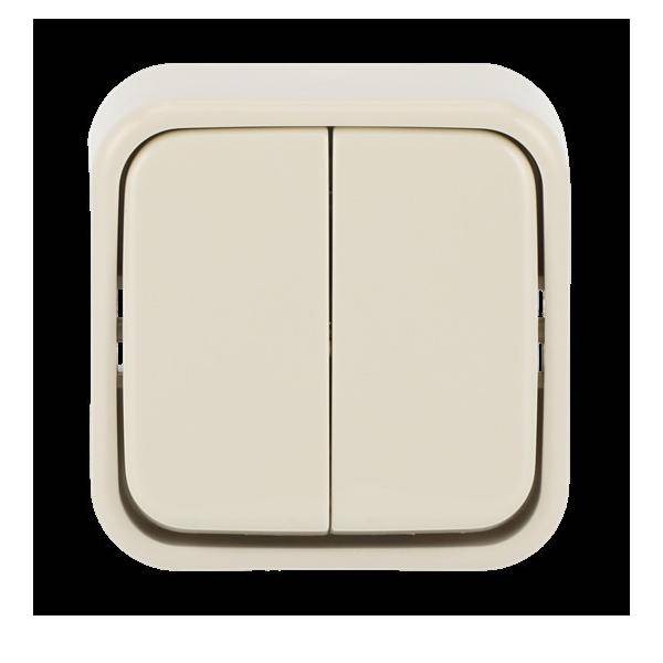 Busch-Jaeger Serienschalter 2601/5 APGL