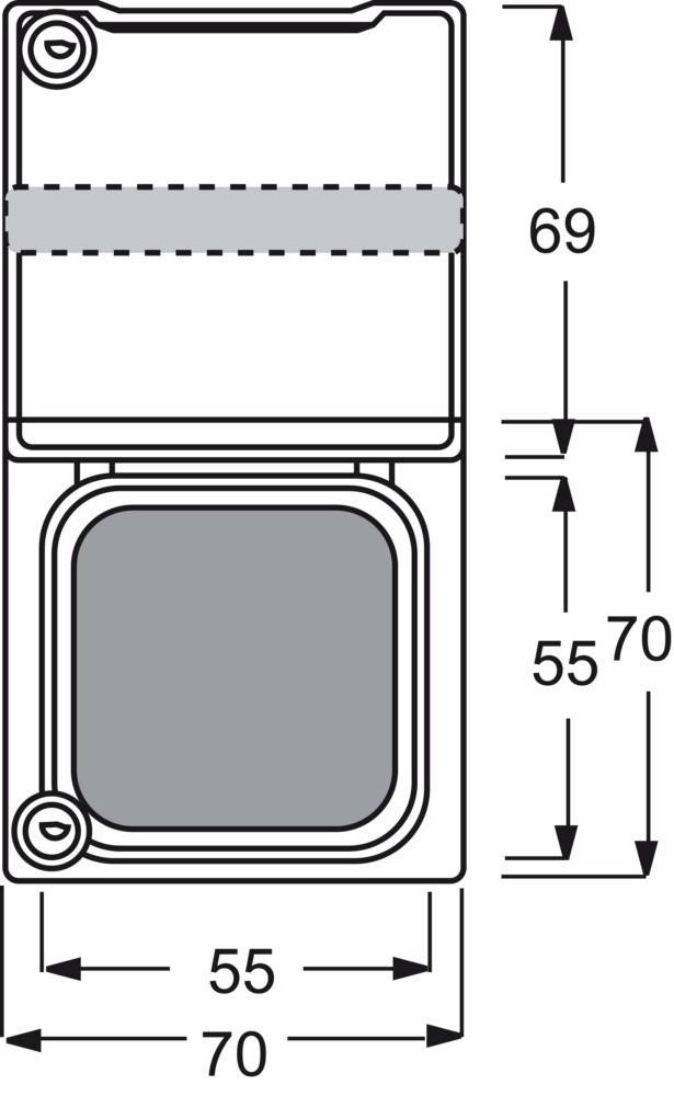 Busch-Jaeger Zwischenring anth 2118 GKSLN-35