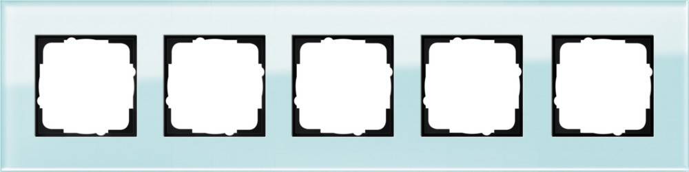 Gira Abdeckrahmen 5f.glas 021518