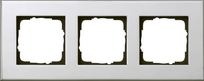 Gira Abdeckrahmen 3f.chr 021310