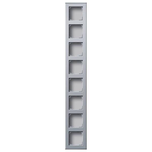 Gira Gehäuse 8-fach alu 136626