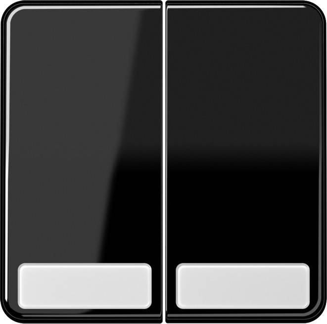 Jung Wippe Schriftfeld sw CD 595 NA SW