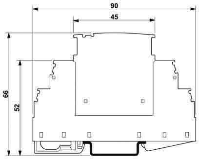 Phoenix Contact Basiselement für PLUGTRAB PT 2X1+F-BE/FM