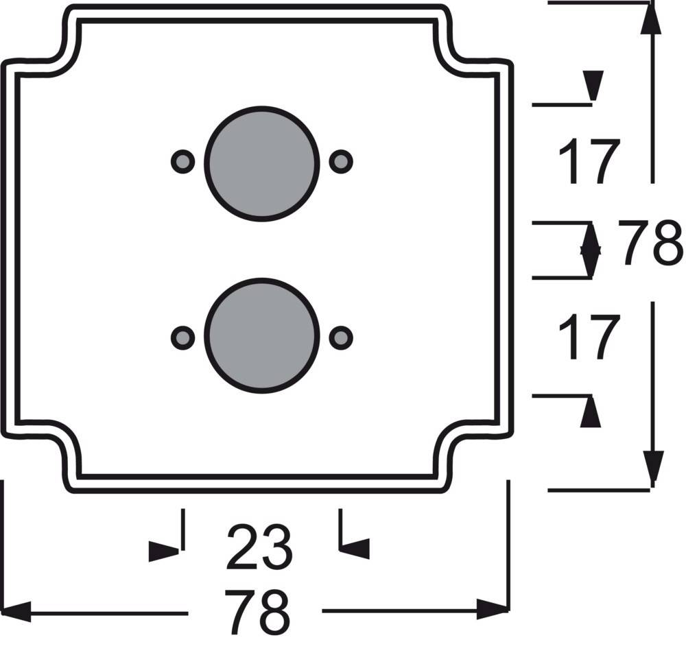 Busch-Jaeger Sockel 1711