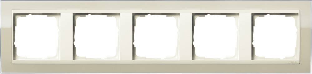 Gira Abdeckrahmen 5fach 0215771