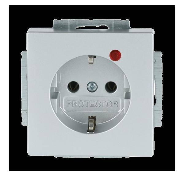 Busch-Jaeger Steckdosen-Einsatz alusi 2310 EUGL/VA-83-11