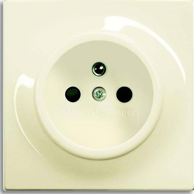 10 Stk. Busch-Jaeger Steckdosen-Einsatz 20 MUC-72-500