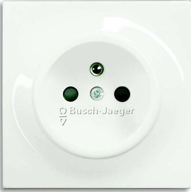 10 Stk. Busch-Jaeger Steckdosen-Einsatz 20 MUC-74-500