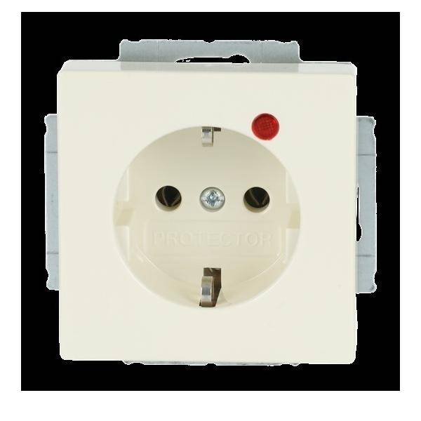 Busch-Jaeger Steckdosen-Einsatz sav/ews 2310 EUGL/VA-82-11