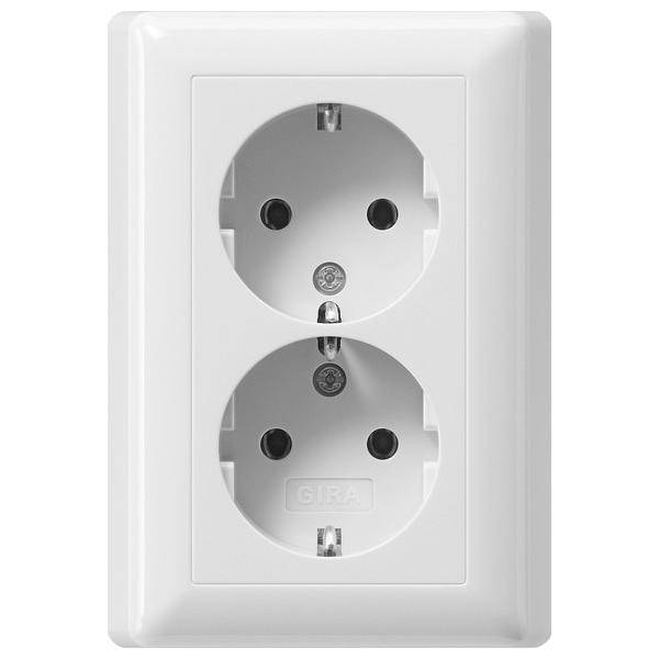 Gira Schuko-Doppelst.ds. rws-gl 078803